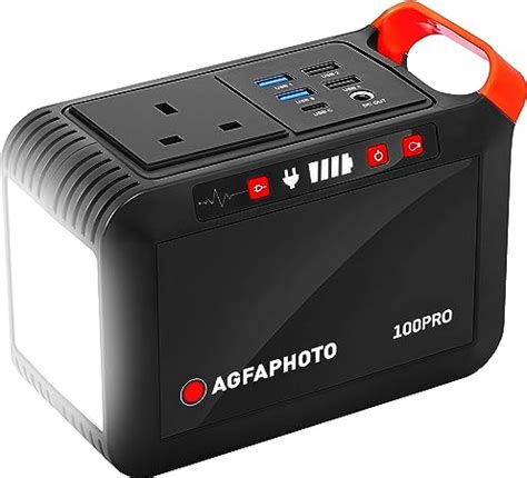 Agfaphoto Portable Power Station Pps Wh Mah V Ac