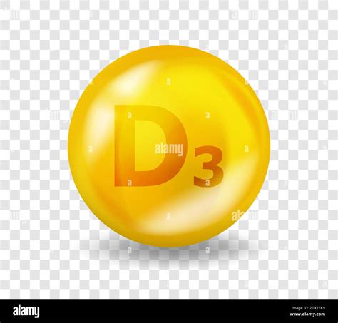 Vitamin D Cholecalciferol Vitamin Complex Illustration Concept D