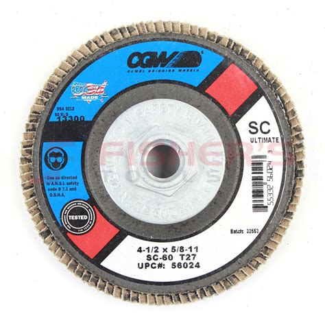 Cgw Silicon Carbide Ultimate Type Flap Disc Grit