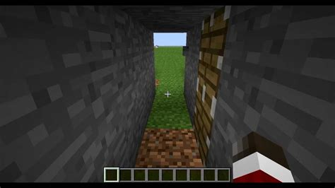 Minecraft Piston Door Without Sticky Pistons YouTube