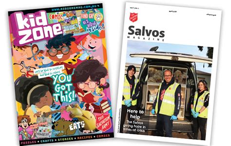 Salvos Kidzone Magazine | mySalvos