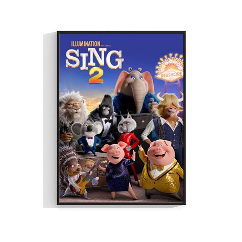 Sing 2 Movie 2021 Kids Poster Film Print A5 A4 A3 A2 A1 MAXI - Etsy