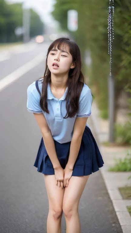 Junior High School Girl Spreading Her Pussy SeaArt AI