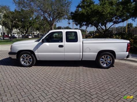 2007 Summit White Chevrolet Silverado 1500 Classic Ls Extended Cab 124757930 Photo 11