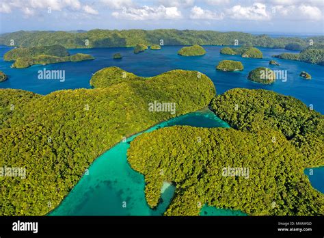 Luftaufnahme Von Palau Mikronesien Asien Aerial View Of Palau