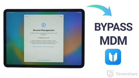 Remove Bypass MDM From IPad Remove Remote Management On IPad 100