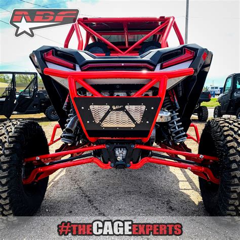 Polaris Rzr Xp 1000 Short Rear Bumper With Muffler Cover 2019 Abf