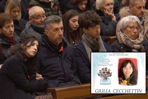 Funerali Giulia Cecchettin Il papà La sua vita strappata in maniera