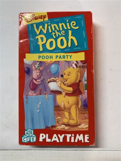 Winnie The Pooh Pooh Playtime Pooh Party Vhs 1994 Used 765362200030 Ebay