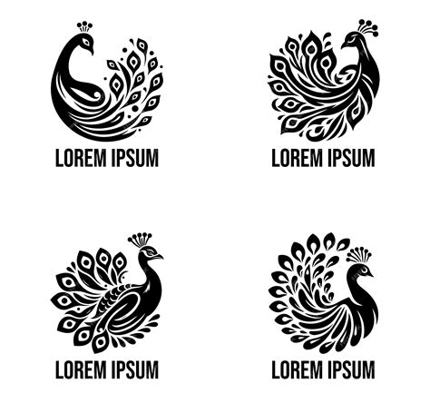 Premium Vector Peacock Logo Design