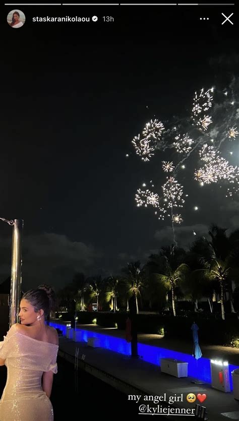 Kylie Jenner S Sheer Naked Dress For Th Birthday POPSUGAR Fashion UK