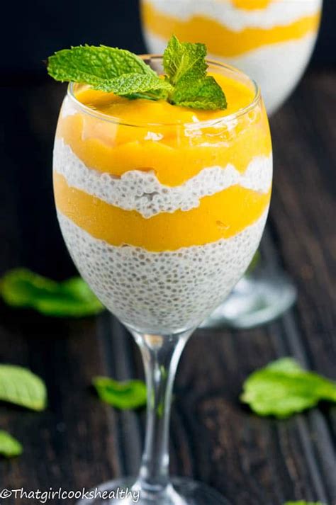 Mango Chia Seed Pudding Dairy Free That Girl Cooks Healthy