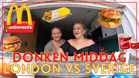 Donkens Speciella Middag I London Sverige Vs London Youtube