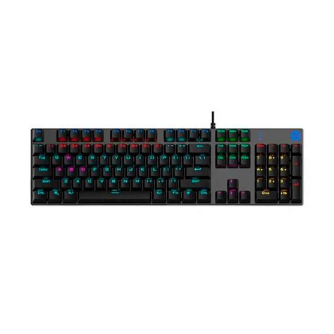 Teclado Hp Usb Mecanico Rgb Gamer Silver Gk F Cintegral