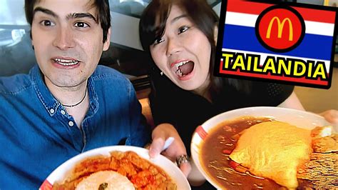 Probando Comida Rara De Mcdonalds Tailandia Fabio Torres Youtube