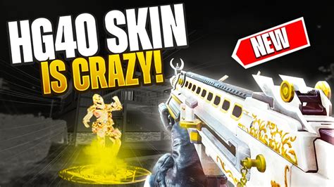 New Hg Skin Cod Mobile Hg Gold Standard Gameplay Youtube