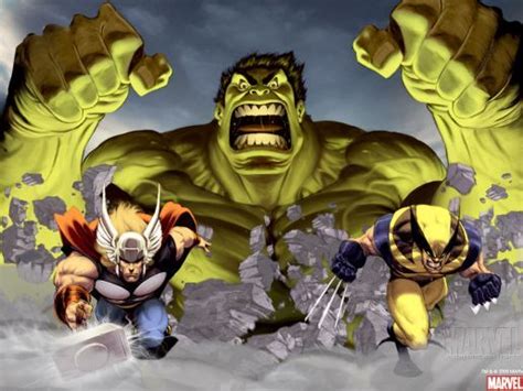 Critique Hulk vs Wolverine / Thor | Oblikon.net