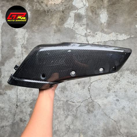 Jual Cover Filter Udara Bawah Carbon Kevlar Yamaha Xmax X Max