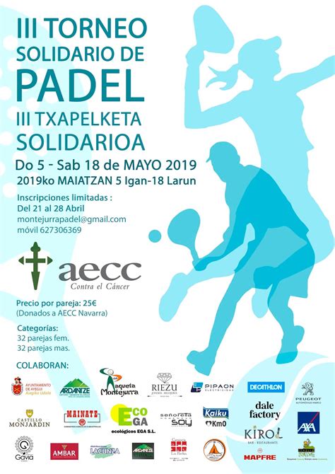 C R MONTEJURRA PADEL ARDANTZE III TORNEO SOLIDARIO DE PADEL