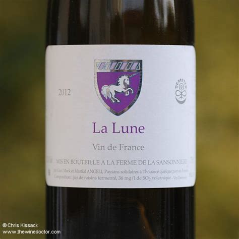 La Ferme de la Sansonnière La Lune 2012 Bouteille Vin de france Lune