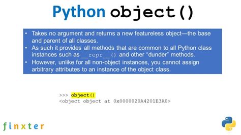 Python Object Function Finxter