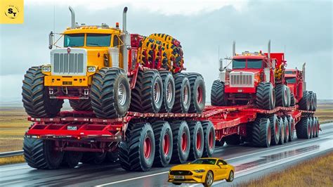 Extreme Dangerous Transport Skill Operations Oversize Truck Biggest