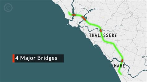 Thalassery Mahe Four Lane Bypass Overview Youtube