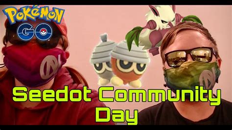 SEEDOT COMMUNITY DAY Pokemon GO Ondra Nelly YouTube