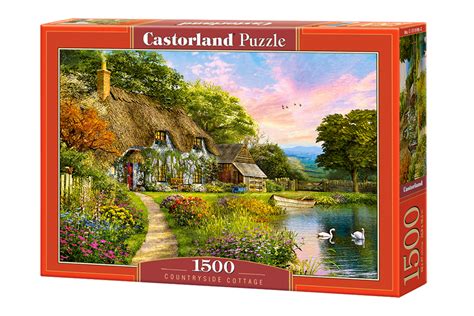 Puzzle 1500 elementów Wiejski domek Castorland