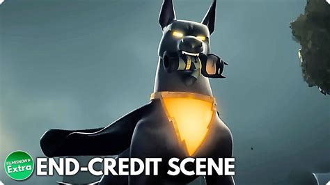 DC LEAGUE OF SUPER PETS 2022 End Credits Scene YouTube