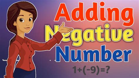 Adding Negative Number How To Adding Negative Number Youtube