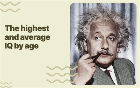 The Highest And Average Iq By Age Iq Exam Blog