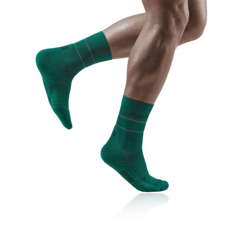 Cep Reflective Compression Mid Cut Socks Sportsshoes