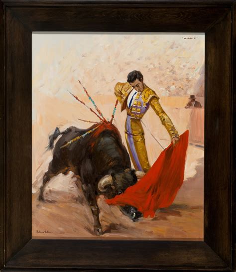 Porfirio Salinas Manolete The Bullfighter 3701 Texas Art