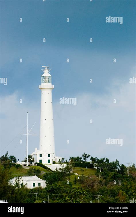 The Gibbs Hill Lighthouse Hamilton Bermuda Stock Photo Alamy