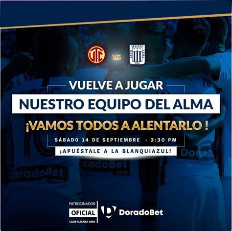 Club Alianza Lima On Twitter Hoy Queremos Gritar Gol Y Ganar Con