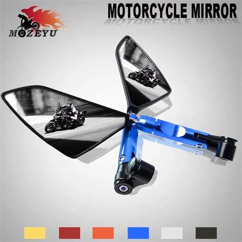 CNC Universal Motorcycle Side Mirror Rearview Side Mirror For Yamaha MT