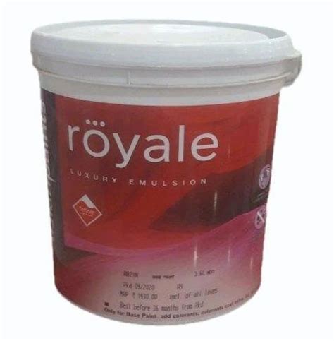 Asian Royale Luxury Emulsion Paint Ltr At Rs Bucket In