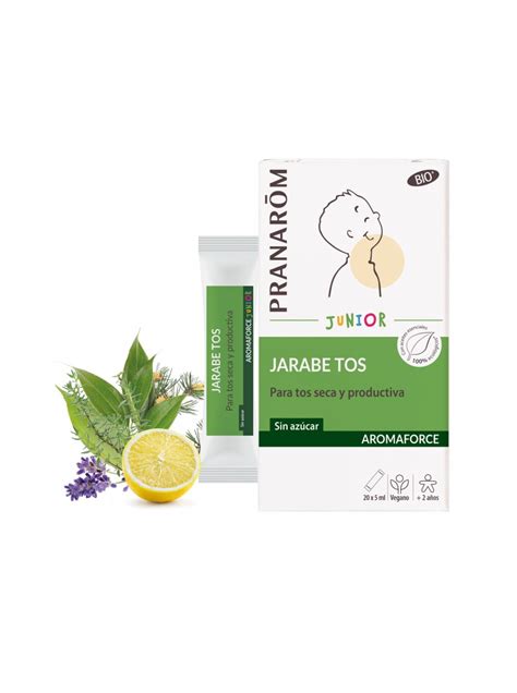 PRANAROM AROMAFORCE JUNIOR JARABE TOS SOBRES