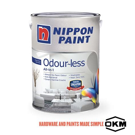 Nippon Paint Odourless All In L Shopee Singapore