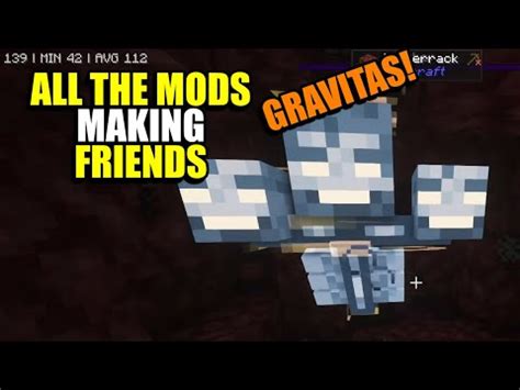 Ep Making Friends Minecraft All The Mods Gravitas Modpack Youtube