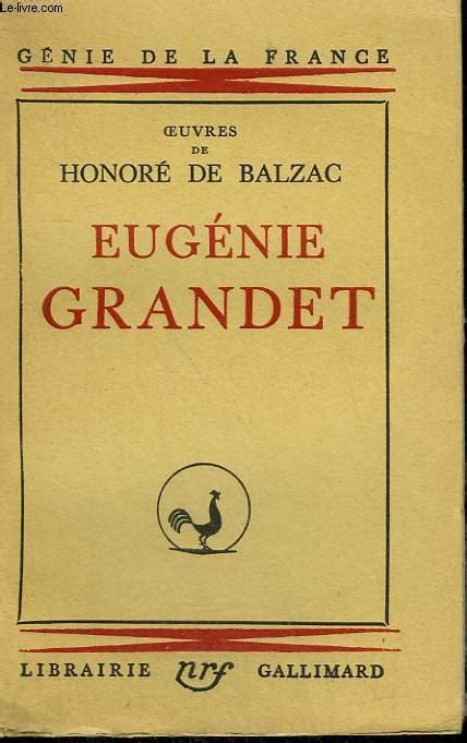 EUGENIE GRANDET By BALZAC HONORE DE Bon Couverture Souple 1934