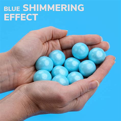 Buy Gumballs For Gumball Machine Shimmer Powder Blue Gumballs