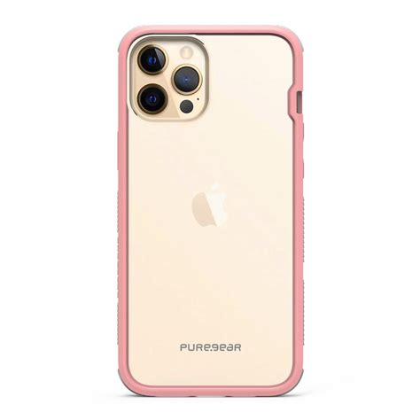 Puregear Apple Iphone Pro Dualtek Clear Pink Gray