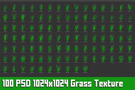 TUF: 100 Grass Textures | 2D Nature | Unity Asset Store