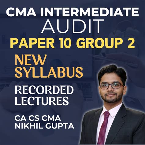 CMA Intermediate Audit New Syllabus Cabhakt