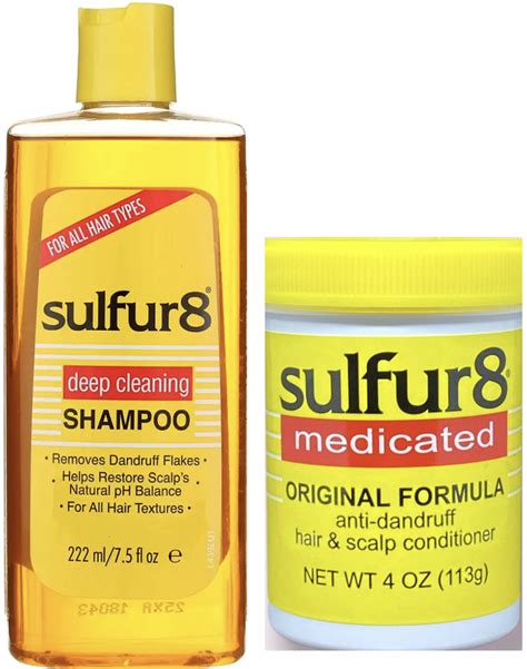 Sulfur 8 Medicated Cleaningshampoocreamconditionersprayscalpsets Full Range Ebay