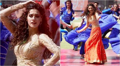 Ipl 2017 Disha Patani Hits Boundary With Her Scintillating Opening Act