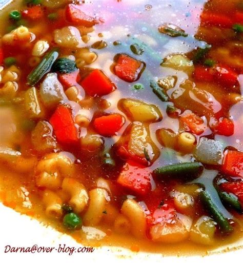 Soupe Aux L Gumes Et Coquillettes Chez Darna Soupe Legume