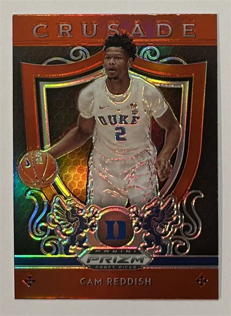 Panini Prizm Draft Picks Cam Reddish Rookie Rc Red Prizm Ebay